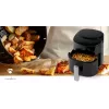 Fritadeira de ar quente Nedis KAAF160BK, cesto único, 4,2 L, 1300 W, preto