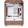 Caixa Thermaltake The Tower 600 CA-1Z1-00MUWN-00 Midi Tower ATX, vidro temperado, 2 ventoinhas de 140 mm, suporte para unidades de 3,5/2,5 polegadas, Mocha Mousse