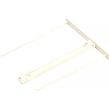 Fellowes arquivador de clipes Proclip, branco, duas peças em plástico, com pinos de alinhamento prolongados (100 mm) (0089701)