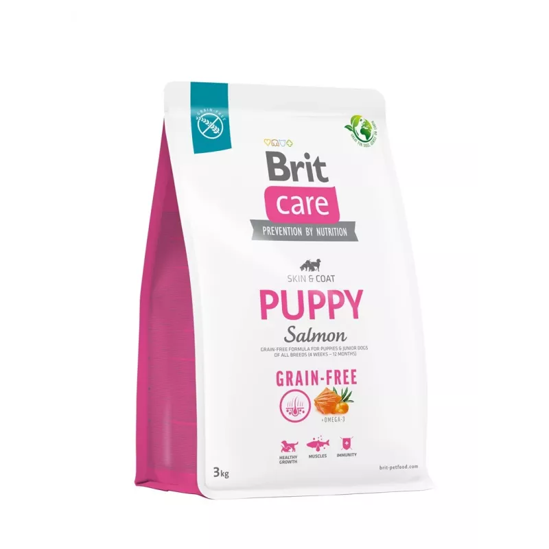 BRIT Care Puppy Salmon ração seca para cães 3 kg