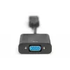 Cabo adaptador DisplayPort Assmann, DP - HD15 M/F, 0,15 m, com bloqueio, compatível com DP 1.1, UL, azul, sem blindagem, 32AWG (AK-340410-001-S)