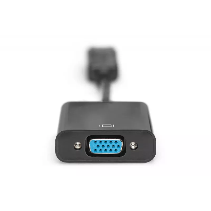 Cabo adaptador DisplayPort Assmann, DP - HD15 M/F, 0,15 m, com bloqueio, compatível com DP 1.1, UL, azul, sem blindagem, 32AWG (AK-340410-001-S)