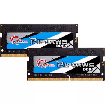 Conjunto de memória RAM G.SKILL Ripjaws F4-2400C16D-16GRS (DDR4 SO-DIMM; 2 x 8 GB; 2400 MHz; CL16)