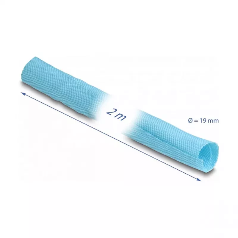 Revestimento para cabos DeLOCK 20878 azul 2 cm poliéster -50 a 150 °C