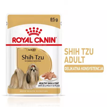 ROYAL CANIN Shih Tzu Adult comida húmida para cães patê 12x85 g