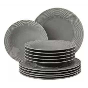 Serviço de mesa SELECT Beat Color Glaze, 6 peças — serviço de mesa em porcelana vidrada
