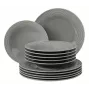 Serviço de mesa SELECT Beat Color Glaze, 6 peças — serviço de mesa em porcelana vidrada