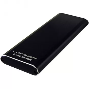 Caixa para SSD LC-Power LC-M2-C-NVME preto M.2