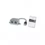 Cabo de rede ShiverPeaks Cat5e RJ45-2x RJ45 0,1m preto prateado