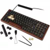 Teclado Sharkoon SGK50 S2 Home USB QWERTZ alemão Wood