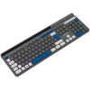 Teclado sem fios CANYON HKB-W03 cinzento – design compacto, alimentado por pilhas AAA, modelo CNS-HKBW03DG