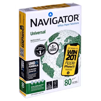 Papel de impressora universal Navigator A4 500 folhas