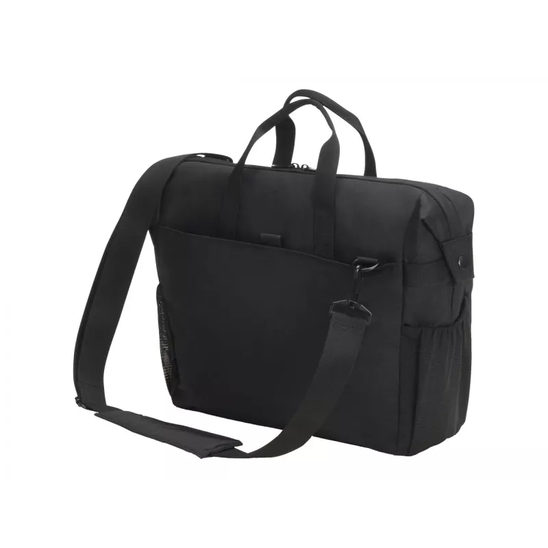 Mala DICOTA Eco Top Traveller GO 39,6 cm 15.6 preta com pega e alça de ombro