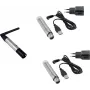 Conjunto de DMX sem fios EUROLITE QuickDMX transmissor 1x + recetor 2x (bateria) modelo 20000900