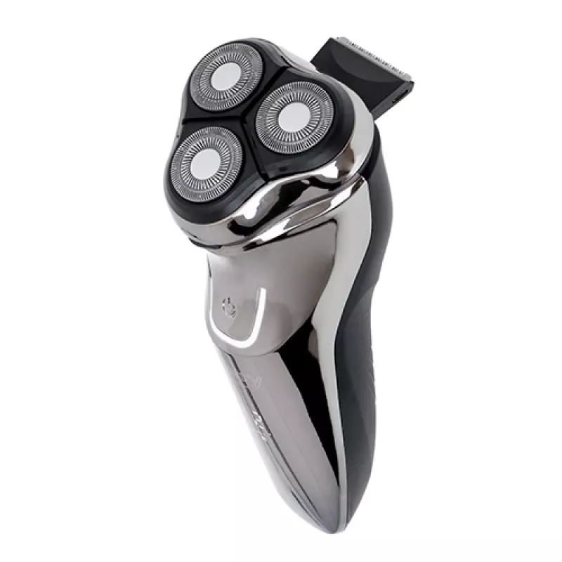 Máquina de barbear rotativa Camry Premium CR 2925 para homem, aparador, cinzento