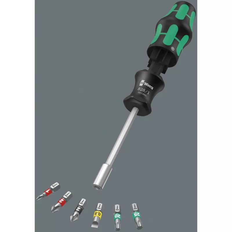 Wera Kraftform Kompakt 27 Set 1 conjunto de chaves de fendas, 7 peças (05051510001)