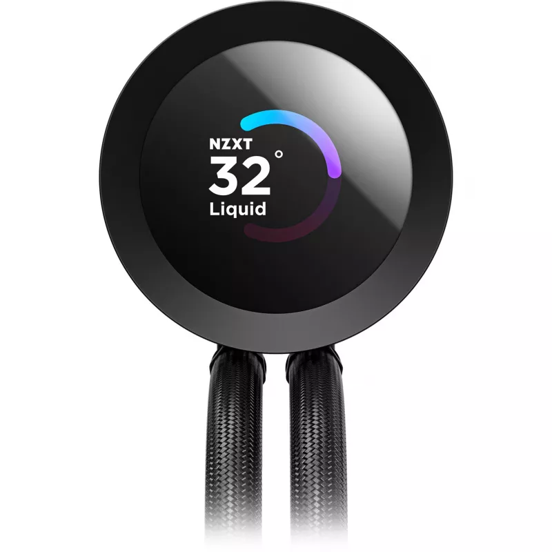 NZXT Kraken Plus 240 refrigeração líquida all-in-one para processador 12 cm preto