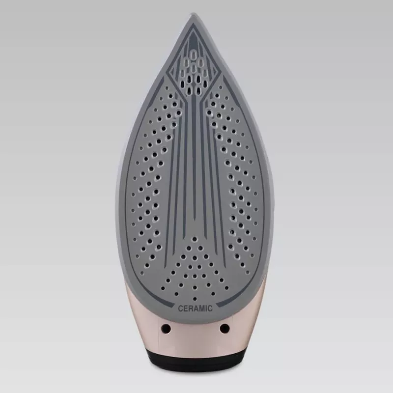 Central de engomar a vapor Maestro MR-320C 2400 W 1,5 L base cerâmica preto, rosa-ouro