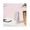 Lexon LA124MW Mino T coluna à prova de água com suporte e mosquetão, branco mate
