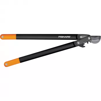 Tesoura de poda Fiskars 1000584 bypass preto laranja