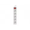 Extensão elétrica Lanberg PS1-05E-0300-W 3m 5 tomadas AC interior/exterior branca