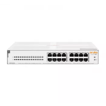 HPE Aruba Networking Aruba Instant On 1430 16G Class4 PoE 124W não gerido L2 Gigabit Ethernet (10/100/1000) Power over Ethernet (PoE) 1U branco