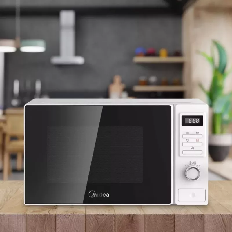Micro-ondas Midea MAM720C2AT 700 W, capacidade 20 L, várias funções de cozedura
