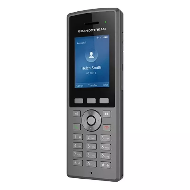 Telefone IP Grandstream Networks WP825 antracite 2 linhas LCD Wi-Fi