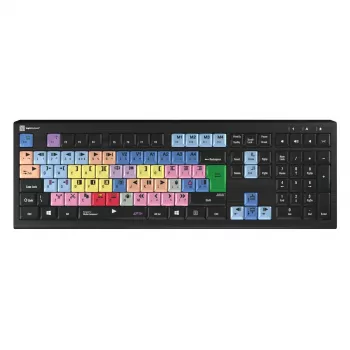 Teclado retroiluminado Logickeyboard Avid Media Composer ASTRA 2 PC UK (LKB-MCOM4-A2PC-UK)