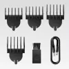 Conjunto de corte de cabelo Maestro MR-661 6-em-1 – preto, conjunto de cuidados multifunções