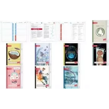 Caderno ROTH Bubble Tea A5 pautado, 104 folhas — ROTH