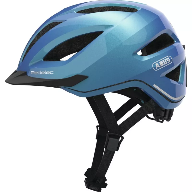 Capacete aberto ABUS Pedelec 1.1 branco – design leve com funções de segurança