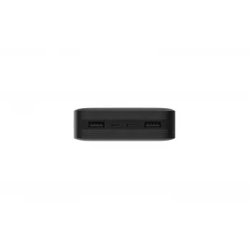 Powerbank Xiaomi Mi 20000mAh Redmi: 2 portas USB-A, carregamento rápido para dois dispositivos em simultâneo, entrada dupla Micro-USB/USB-C, bateria portátil para dispositivos móveis