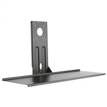 Maclean suporte para teclado, complemento para suporte de monitor, VESA 75x75, 100x100, MC-756