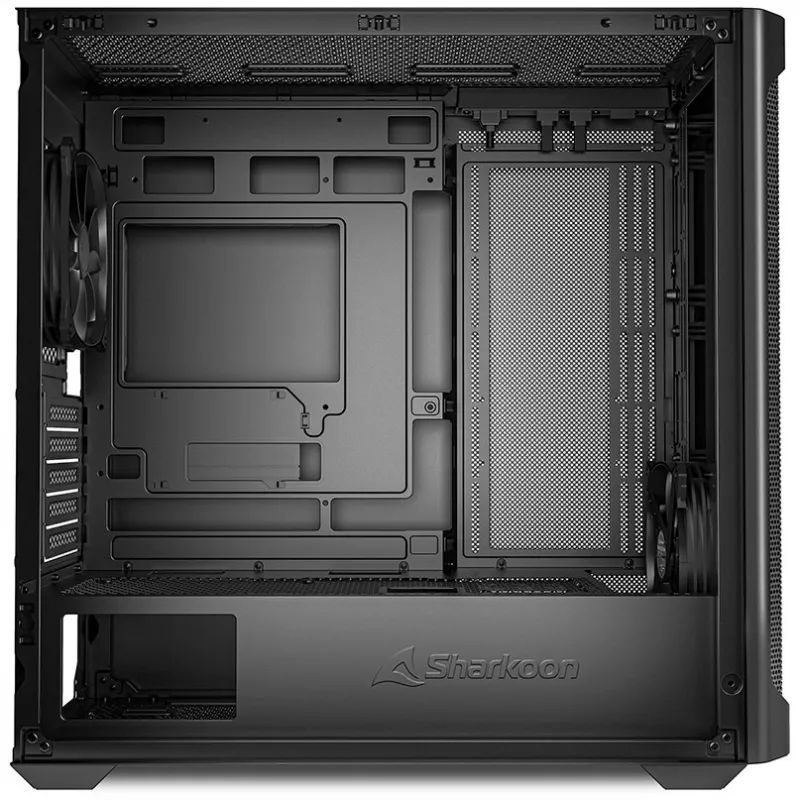 Sharkoon MK4 RGB Strip Micro Tower preto