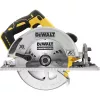 Serra circular DeWALT DCS572NT — 18 V Li‑Ion, sem escovas, lâmina de 184 mm, profundidade de corte 58 mm (90°), inclinação 57°