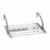 Prateleira Jata HTEN2402 em polipropileno e aço inoxidável dobrável 58×32×4,7 cm