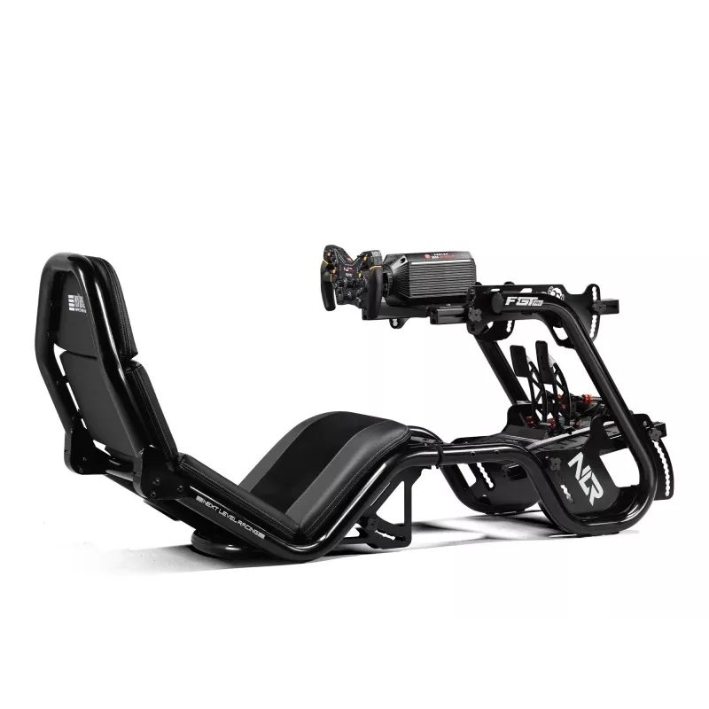 Cockpit de simulador de corrida Next Level Racing NLR-R003 F-GT Pro Fórmula e GT Edição cinzento