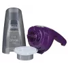 Aspirador de mão Black & Decker NVC115W cinzento, lilás sem saco