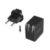 Carregador móvel LogiLink PA0302 universal preto carregamento rápido AC