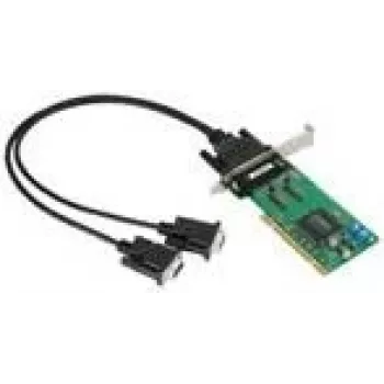 Adaptador série Moxa CP-132UL-DB9M Low Profile PCI - 2 x RS-422/485