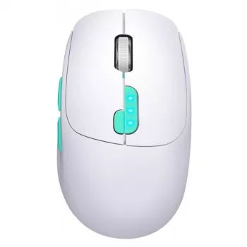 Rato Defender NITTA MM-307 RF+BT ÓTICO 1600dpi 6T BRANCO