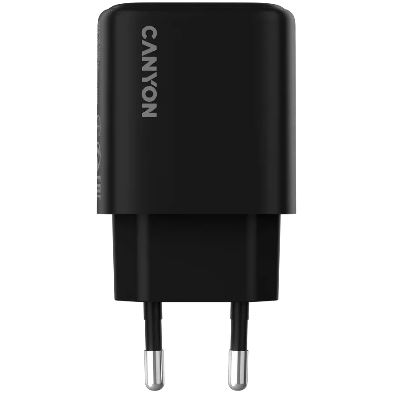 Carregador CANYON OnCharge 200 20W 1xPD EU Preto