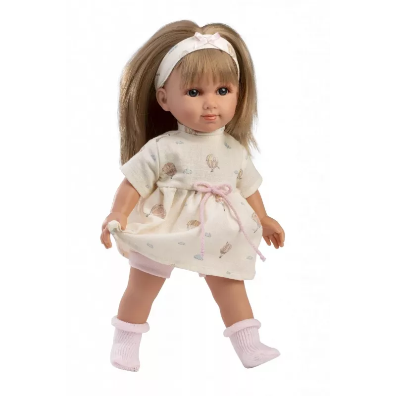 Boneca Llorens Elena 35 cm — características realistas, corpo macio