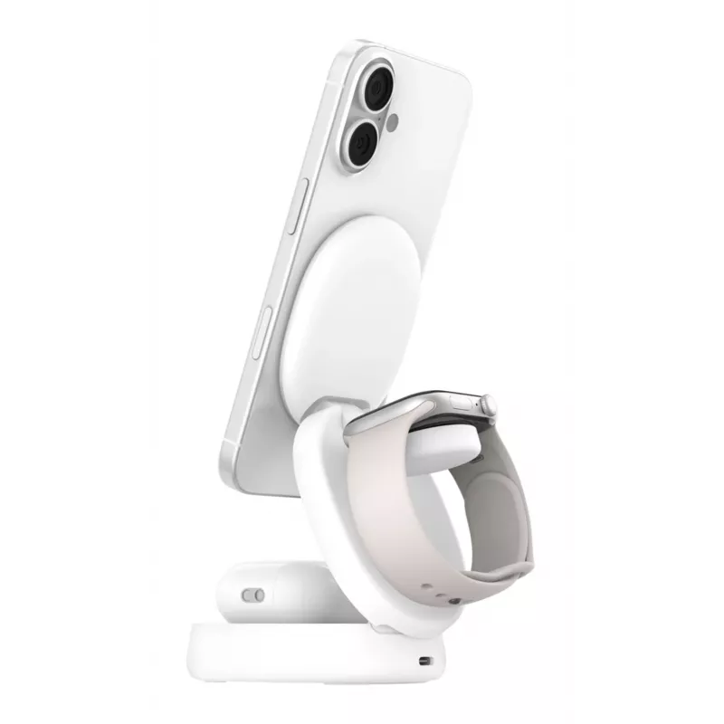 Carregador Belkin WIZ034KQWH interior USB carregador sem fios de carregamento rápido branco