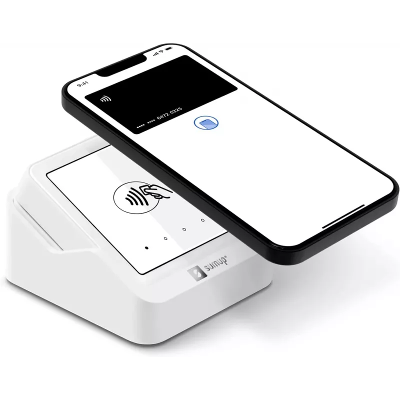 Leitor de cartões SumUp Solo 800605502 — pagamentos sem contacto e por chip, POS móvel autónomo