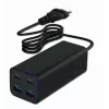 Gembird TA-UC-2A2C-PD100-01-BK Carregador para dispositivos móveis portátil, smartphone preto AC carregamento rápido interior