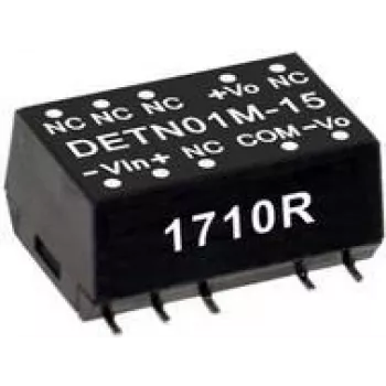 Conversor elétrico MEAN WELL DETN01N-15 1W 21,6-26,4V 34mA