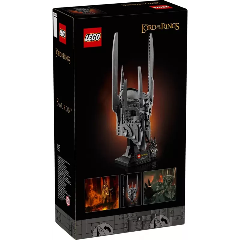LEGO ICONS 11373 O Senhor dos Anéis: Elmo de Sauron