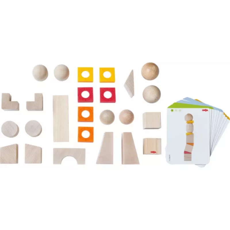 Haba Kreativ Bausteine Leaning Towers - Bolas